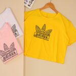 کراپ نخ پنبه خنک دخترونه ادیداس بوتیک پاپلی