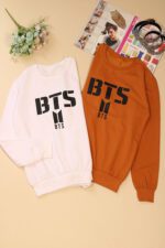 دورس بی تی اس bts استین بلند دونخ گلکسی بوتیک پاپلی