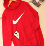 هودی کلاه دار ضخیم داخل کرک دار نایک بوتیک پاپلی