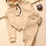 ست هودی شلوار تو کرکی ضخیم گت دار کراپ بوتیک پاپلی