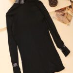 سارافون فانریپ انگشتی بلند مشکی لاکی لیبل بوتیک پاپلی