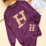 ست دورس شلوار اچ لطیف گت دار بوتیک پاپلی