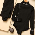 بادی انگشتی لاکی ساده فینگردار بوتیک پاپلی