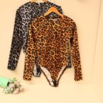 بادی مخمل پلنگی بوتیک پاپلی