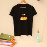 تیشرت شارژ روباه استین کوتاه بوتیک پاپلی