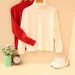 یقه اسکی کبریتی ساده بوتیک پاپلی