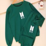 ست بی تی اس دورس و شلوار بوتیک پاپلی