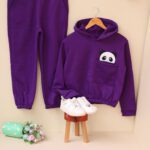 ست توکرکی کراپ و شلوار پاندا بوتیک پاپلی