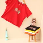 کراپ پنبه خرسی ده رنگی بوتیک پاپلی