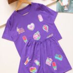 ست کراپ شورتک میکس بوتیک پاپلی