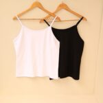 تاپ بندی سفید ومشکی بوتیک پاپلی