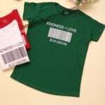 تیشرت پنبه بارکد بوتیک پاپلی