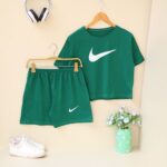 ست کراپ و شورتک نایک بوتیک پاپلی