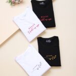 کراپ سفید و مشکی ردی و خوشه بوتیک پاپلی