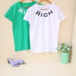 تیشرت پنبه ریچ بوتیک پاپلی