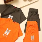 ست کراپ و شورتک بی تی اس بوتیک پاپلی