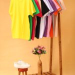 تیشرت پنبه ساده دوازده رنگی بوتیک پاپلی