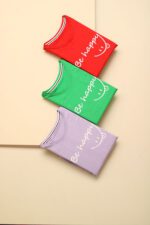 کراپ پنبه بی هپی بوتیک پاپلی