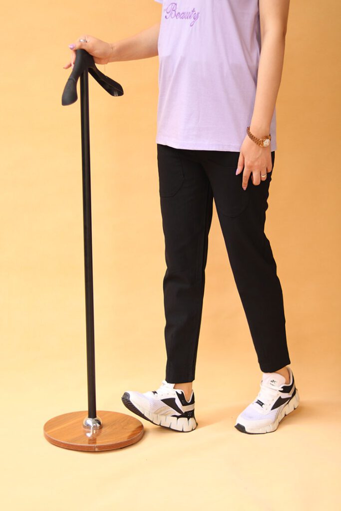 شلوار کتان بنگال مام فیت بوتیک پاپلی