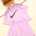 ست کراپ وشورتک نایک بوتیک پاپلی