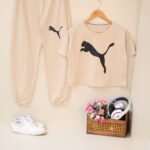 ست کراپ و شلوار پوما بوتیک پاپلی