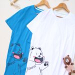 تیشرت لانگ پاندا بوتیک پاپلی