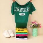 تیشرت پنبه لوس انجلس بوتیک پاپلی