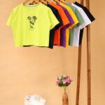 کراپ پنبه میک موس بوتیک پاپلی