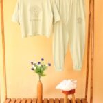 ست کراپ و شلوار ورساچه بوتیک پاپلی