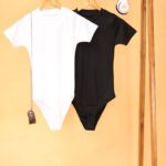 بادی سفید مشکی ساده بوتیک پاپلی