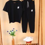 ست پنبه نیوبالانس تیشرت وشلوار بوتیک پاپلی