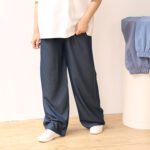 شلوار بگ جین کاغذی بوتیک پاپلی