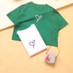 کراپ پنبه قلب بوتیک پاپلی