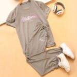 ست تیشرت و شلوار فونت بوتیک پاپلی