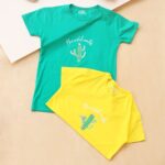 تیشرت پنبه کاکتوس ده رنگی بوتیک پاپلی