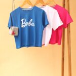 کراپ پنبه باربی بوتیک پاپلی