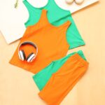 ست تاپ ساده بوتیک پاپلی