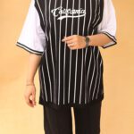 تیشرت لانگ بیسبالی بوتیک پاپلی