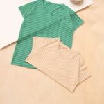 تیشرت پنبه راه راه بوتیک پاپلی