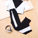 ست کراپ شلوار زیپدار بوتیک پاپلی