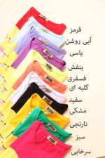 تیشرت لانگ بستنی بوتیک پاپلی