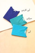 بلوز یقه دلبری بوتیک پاپلی