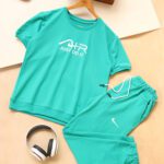 ست تیشرت وشلوار گلکسی ایر بوتیک پاپلی