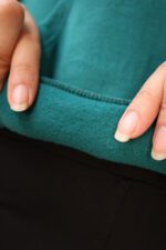 هودی کراپ ساده بوتیک پاپلی