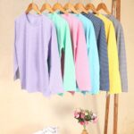 بلوز پنبه راه راه بوتیک پاپلی