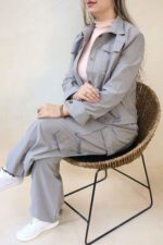 ست کت و شلوار کارکو بوتیک پاپلی
