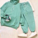 ست هودی ساده بوتیک پاپلی