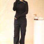 بلوز یقه زیپ بوتیک پاپلی