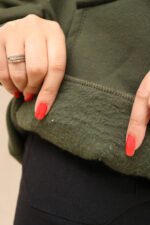 هودی توکرکی ساده بوتیک پاپلی