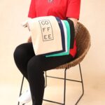 تیشرت لانگ قهوه بوتیک پاپلی